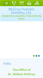 Mobile Screenshot of mcelroydds.com